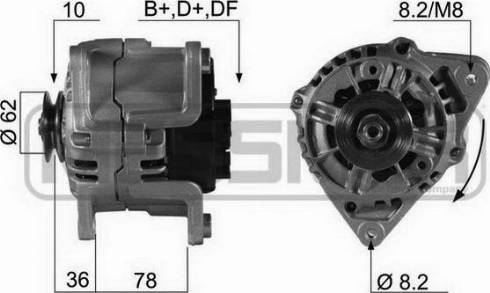 Messmer 210418A - Генератор autosila-amz.com