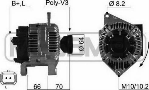 Messmer 210489R - Генератор autosila-amz.com