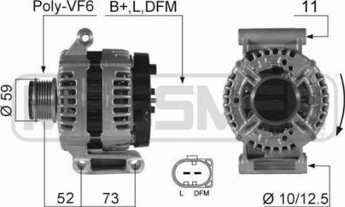 Messmer 210421A - Генератор autosila-amz.com