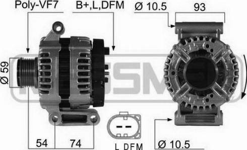 Messmer 210422A - Генератор autosila-amz.com