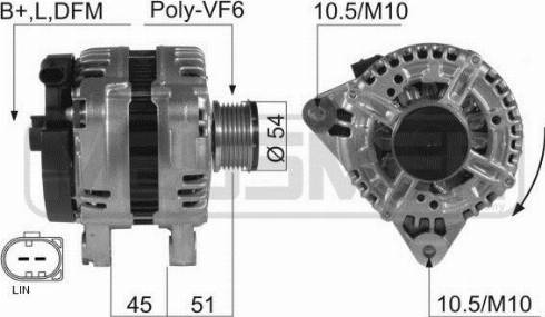 Messmer 210427A - Генератор autosila-amz.com