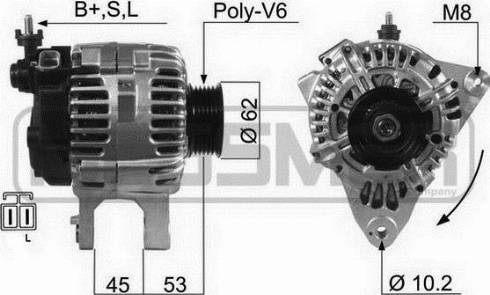 Messmer 210479A - Генератор autosila-amz.com