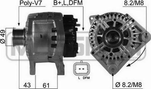 Messmer 210472A - Генератор autosila-amz.com