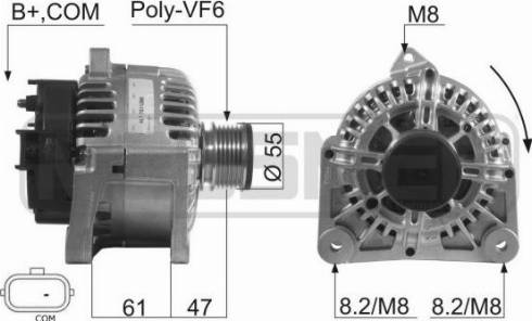 Messmer 210477A - Генератор autosila-amz.com