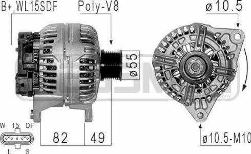 Messmer 210594A - Генератор autosila-amz.com