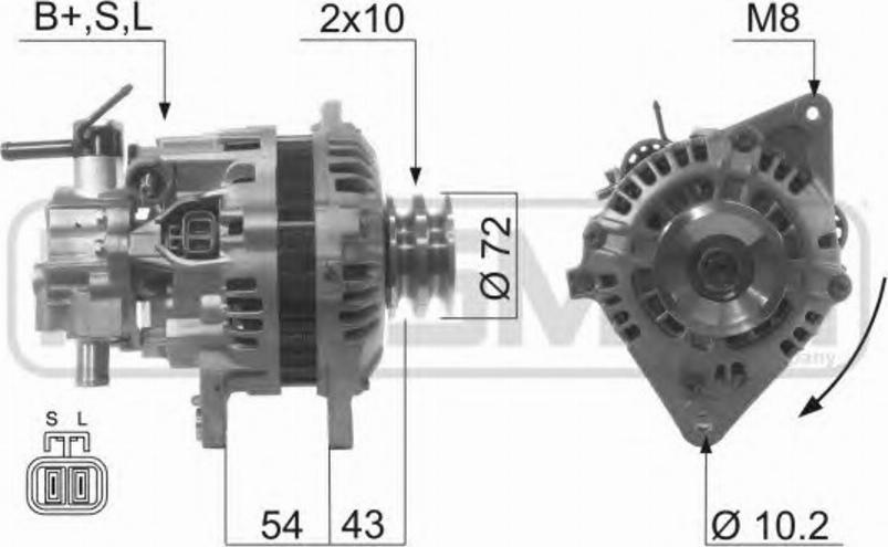 Messmer 210595 - Генератор autosila-amz.com