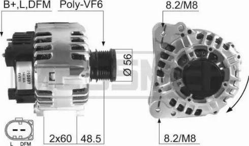 Messmer 210597 - Генератор autosila-amz.com