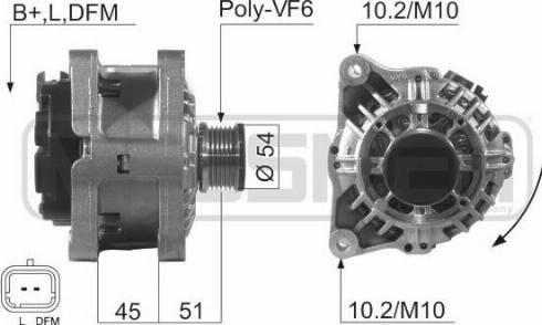 Messmer 210507A - Генератор autosila-amz.com