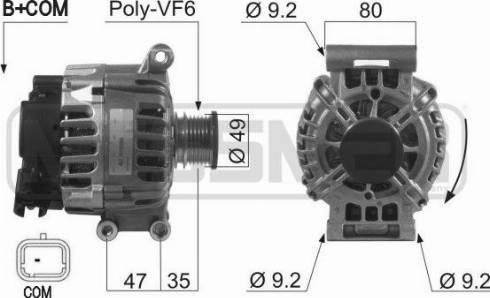 Messmer 210519A - Генератор autosila-amz.com