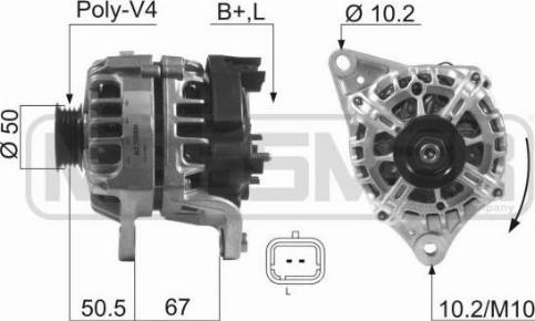 Messmer 210516A - Генератор autosila-amz.com