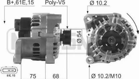 Messmer 210571 - Генератор autosila-amz.com