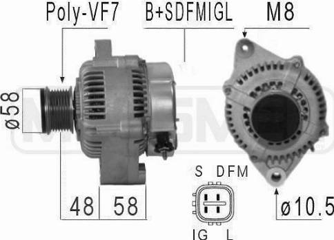 Messmer 210577A - Генератор autosila-amz.com