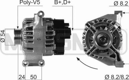 Messmer 210663A - Генератор autosila-amz.com