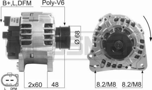 Messmer 210605A - Генератор autosila-amz.com