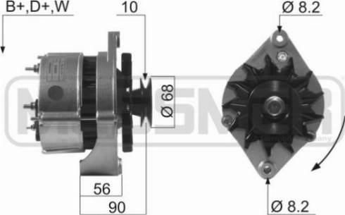 Messmer 210619A - Генератор autosila-amz.com