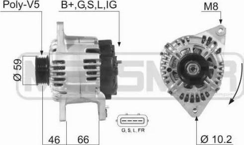 Messmer 210611 - Генератор autosila-amz.com