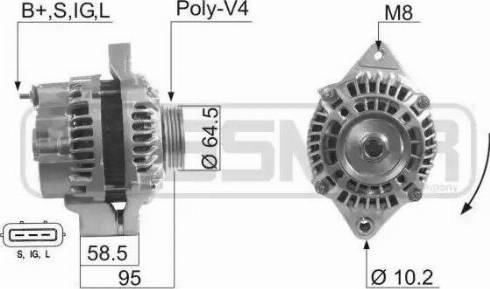 Messmer 210613 - Генератор autosila-amz.com