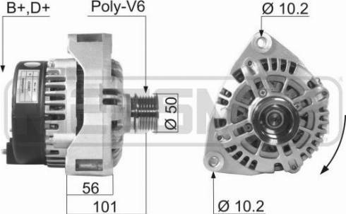 Messmer 210617A - Генератор autosila-amz.com