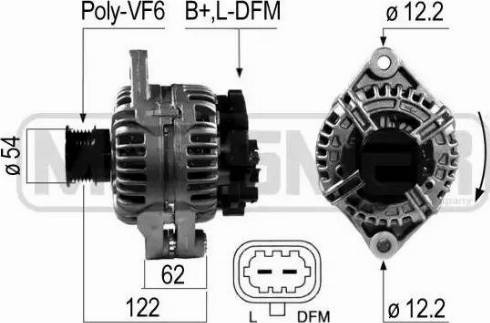 Messmer 210689 - Генератор autosila-amz.com