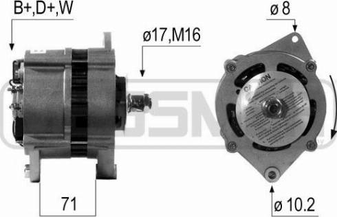 Messmer 210672A - Генератор autosila-amz.com