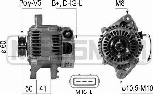 Messmer 210677A - Генератор autosila-amz.com