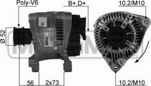 Messmer 210094R - Генератор autosila-amz.com