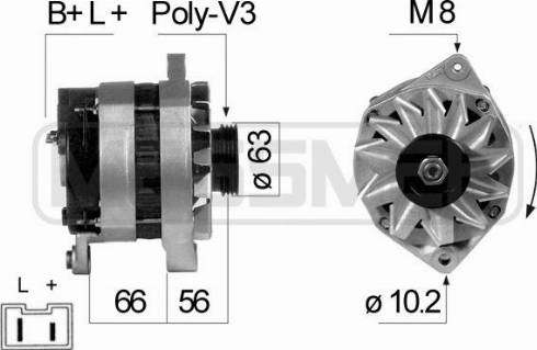 Messmer 210092A - Генератор autosila-amz.com