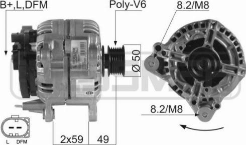 Messmer 210045A - Генератор autosila-amz.com