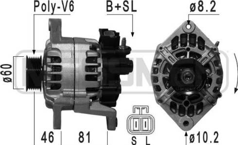 Messmer 210046A - Генератор autosila-amz.com