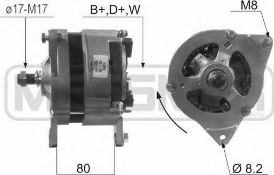 Messmer 210043 - Генератор autosila-amz.com