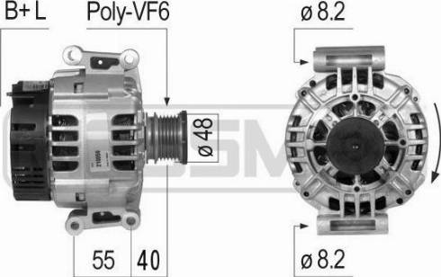 Messmer 210059A - Генератор autosila-amz.com