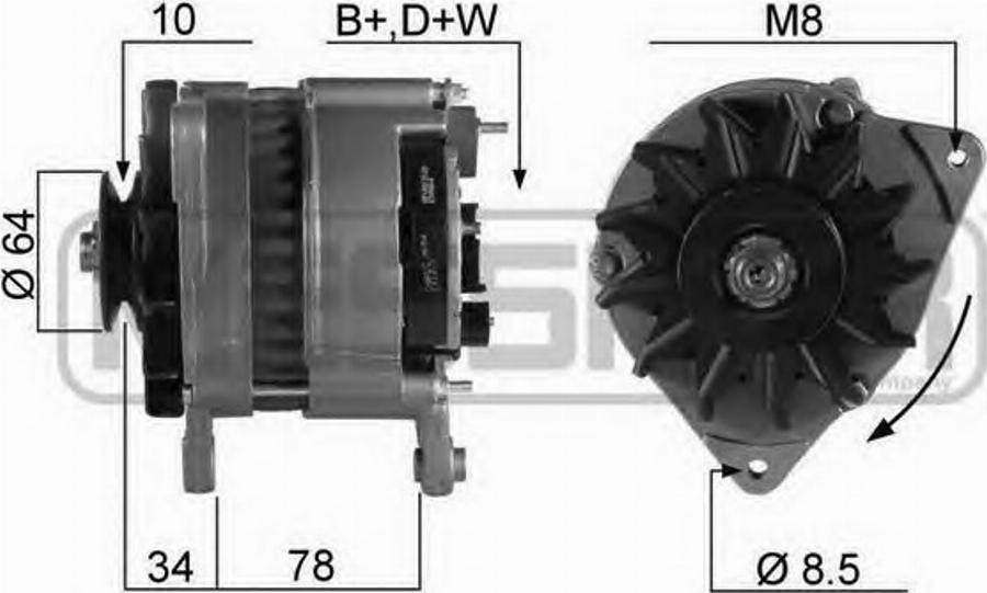 Messmer 210055 - Генератор autosila-amz.com