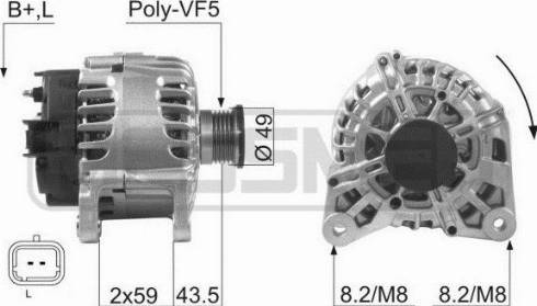 Messmer 210056A - Генератор autosila-amz.com