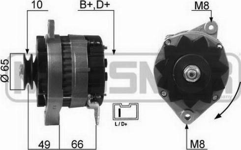 Messmer 210058R - Генератор autosila-amz.com