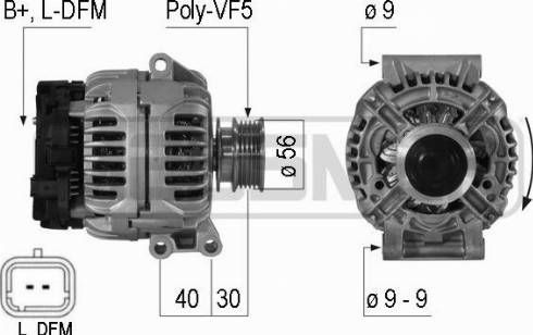 Messmer 210001R - Генератор autosila-amz.com