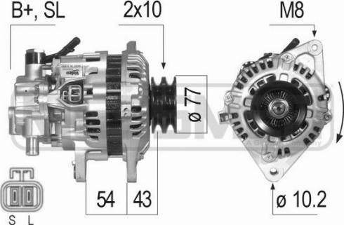 Messmer 210018A - Генератор autosila-amz.com