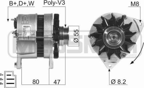 Messmer 210082A - Генератор autosila-amz.com