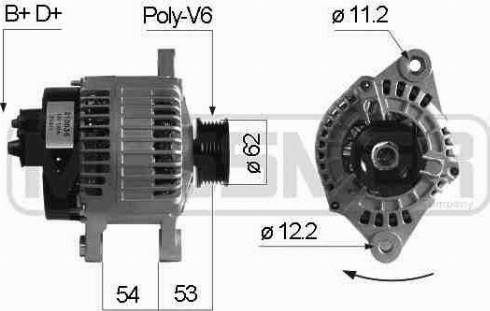 Messmer 210035A - Генератор autosila-amz.com