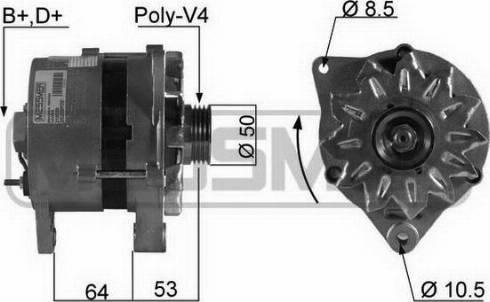 Messmer 210038R - Генератор autosila-amz.com