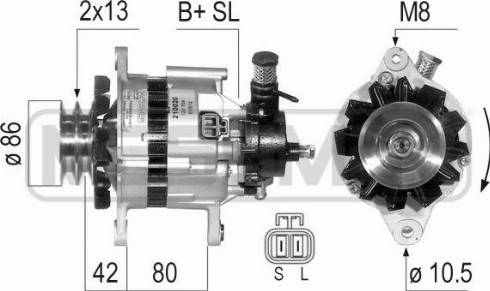 Messmer 210020A - Генератор autosila-amz.com