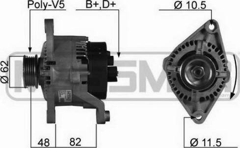 Messmer 210079A - Генератор autosila-amz.com