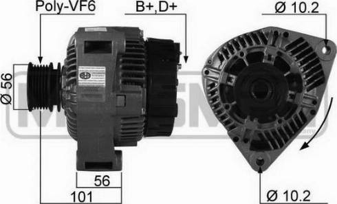 Messmer 210198A - Генератор autosila-amz.com