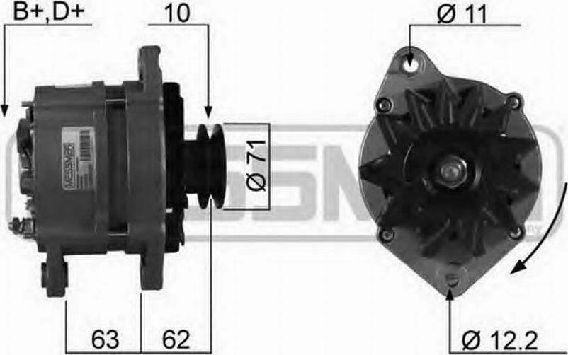 Messmer 210193 - Генератор autosila-amz.com