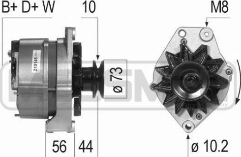 Messmer 210145R - Генератор autosila-amz.com