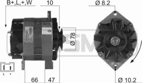 Messmer 210163A - Генератор autosila-amz.com