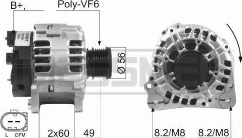 Messmer 210167A - Генератор autosila-amz.com