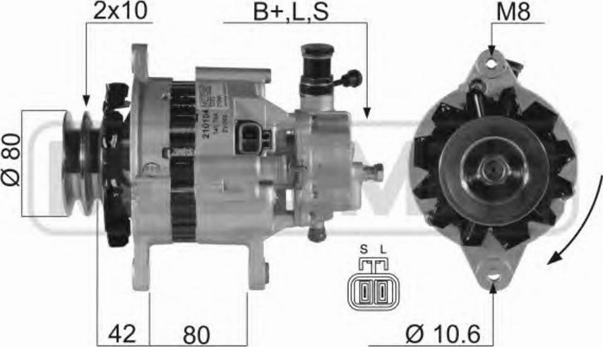 Messmer 210104 - Генератор autosila-amz.com