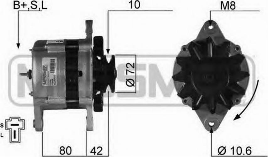 Messmer 210105 - Генератор autosila-amz.com