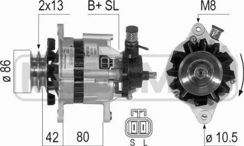 Messmer 210135A - Генератор autosila-amz.com