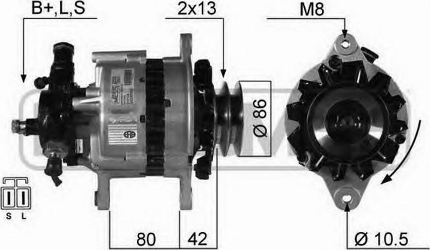 Messmer 210135 - Генератор autosila-amz.com